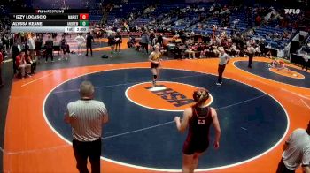 135 lbs Cons. Round 3 - Izzy Locascio, Chicago (Marist) vs Alyssa Keane, Tinley Park (Andrew)