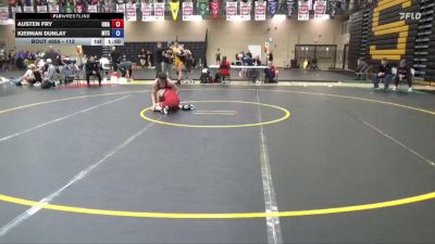 113 lbs Champ. Round 1 - Austen Fry, Ubasa Wrestling Academy vs Kiernan Dunlay, McDominate Training Center