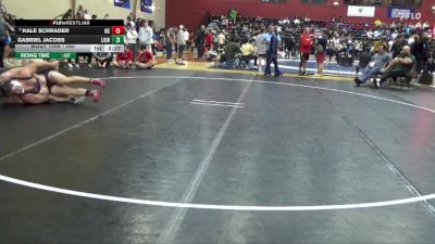 285 lbs Quarterfinal - Gabriel Jacobs, Life University vs Kale Schrader, Newberry College