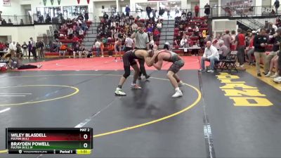 150 lbs Cons. Round 2 - Wiley Blasdell, Fulton (H.S.) vs Brayden Powell, Fulton (H.S.) JV