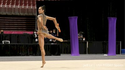 Laura Zeng - 24.450 Clubs, TEG - 2021 USA Gymnastics Championships