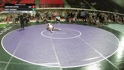 126 lbs Champ. Round 3 - Addyxus Echak, Alaska vs Hoyt Thomas