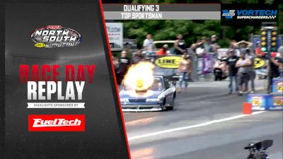Top Sportsman Nitrous Backfire and Flame Up at PDRA North vs South Shootout