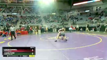 160 lbs Quarterfinal - Logan Farnell, Maconaquah vs Caden Funk, Adams Central