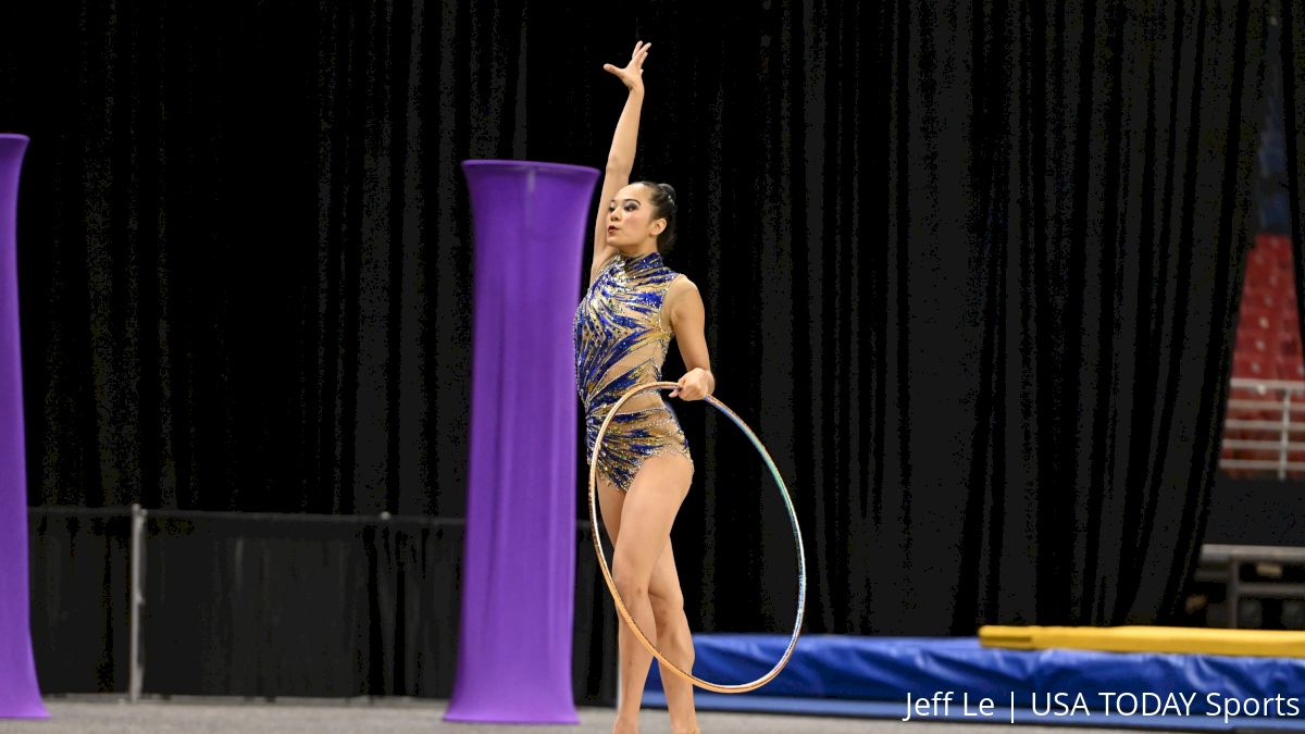Griskenas & Zeng Top 15 During Qualifying Round For Rhythmic Individual AA