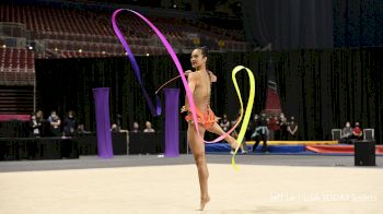 Laura Zeng - Ribbon, TEG - 2021 USA Gymnastics Championships