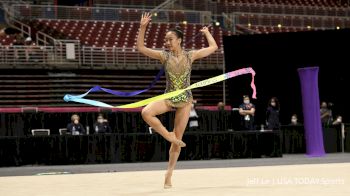 Jenna Zhao - Ribbon, World Elite - 2021 USA Gymnastics Championships