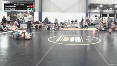 148 lbs Rr Rnd 1 - Tristen Dood, Michigan Premier Red - BHS vs Nate Foldes, Virginia Team Predator - BHS