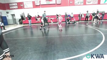 54 lbs Rr Rnd 2 - Aeryn Jackson, Locust Grove Youth Wrestling vs Brylee Reeves, Verdigris Youth Wrestling