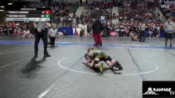 80 lbs Champ. Round 1 - Pierce Clemens, SC Punisher vs Hayden Hicks, Renegades