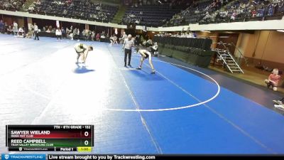 132 lbs Cons. Round 4 - Reed Campbell, Team Valley Wrestling Club vs Sawyer Wieland, Indee Mat Club