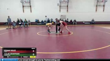 120 lbs Cons. Round 1 - Caleb Grantham, Enumclaw vs Rynan Velez, Foss