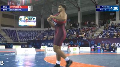 100 kg Final, Gable Steveson, USA vs Adam Beterbiev, RUS