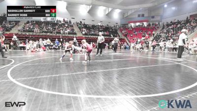 55 lbs Consolation - NashAllen Garrett, Barnsdall Youth Wrestling vs Barrett Robb, IRONMEN Wrestling Club