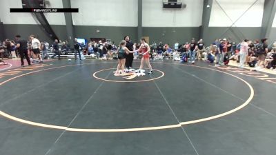 16U Girls GR - 120 lbs Cons. Semis - Malia Ottow, WA vs Bailee Wagner, WA