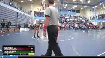 106 lbs Cons. Round 4 - Noyd Monroe, Kuna High School vs Alexander Lui, Idaho Falls High School