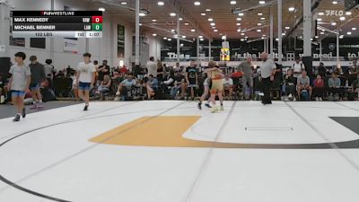 102 lbs Rr Rnd 4 - Max Kennedy, VHW Blue - HSC vs Michael Benner, LAW - HSC