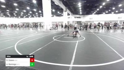 81 lbs Consi Of 8 #1 - Domanik Cosce, McKinleyville Panthers vs Urijah Domingo, Outlaws WC