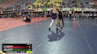 184 lbs Round 1 (16 Team) - Zeke Waltz, McKendree vs Ty McGeary, West Liberty