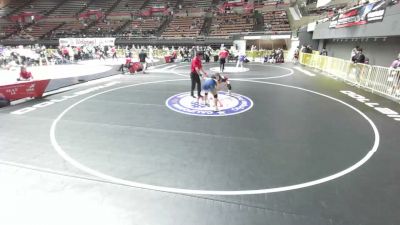 145 lbs Cons. Quarters - Evan Watt, Project 8 Wrestling vs Azaleah Bernal, Downey High School Wrestling
