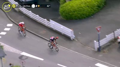 Brent Van Moer Attacks With 14K To Go In Stage 4 Of 2021 Tour de France