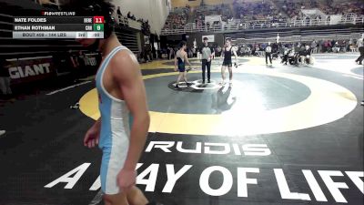 150 lbs Round Of 16 - Jordan Joslyn, New York Military Academy vs Myles Burroughs, Northfield Mt Hermon