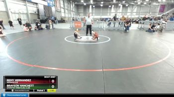 47-48 A Round 2 - Remy Hernandez, Washington vs Brayson Hanchett, Lewiston Wrestling Club