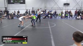 72 lbs Placement (4 Team) - Jacob Wills, Headhunters vs Kole Wasser, Grit Mat Club