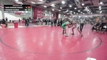 190 lbs 7th Place Match - Brandon Fajardo, Monrovia vs Danny Rodriguez Venegas, Victor Valley