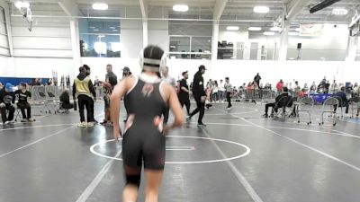 111 lbs Round Of 16 - Pepper Matthews, Woburn vs Maya Rey, Milo WC