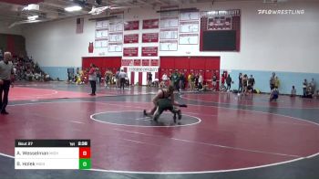 149 lbs Round Of 32 - Alex Wesselman, Michigan - Unatt vs Brock Holek, Michigan State - Unatt