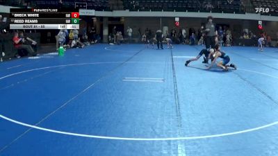 85 lbs Cons. Semi - Reed Reams, Immortal Athletics WC vs Breck White, Immortal Athletics WC