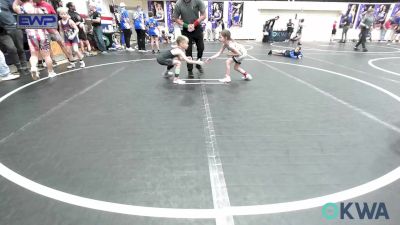 52-55 lbs Rr Rnd 3 - Avery Murray, El Reno Wrestling Club vs Myles Wolf Gibson, Standfast OKC