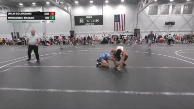 138 lbs Round 1 (4 Team) - Orlin Solorzano, Cordoba Trained vs Mohammed Ramlek, Dirty Den Wrestling