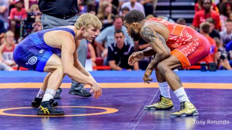 74 Round 2 - Kyle Dake, TMWC vs Jordan Burroughs, Sunkist Kids