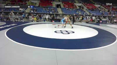 144 lbs Cons. Rd Of 64 - Hunter Kromrey, WI vs Kaeden Lademann, OH