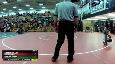 144 lbs 3rd Place Match - Adonis Kelley, Canton McKinley vs Owen Canter, Lakeside