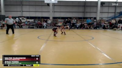 58 A Round 3 - Byron Morris, St. Maries Wrestling Club vs Walter Zahradnicek, Idaho Gold Wrestlling