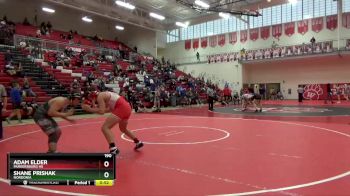 190 lbs 7th Place Match - Adam Elder, Parkersburg HS vs Shane Prishak, Nordonia