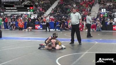 79 lbs Cons. Round 2 - Ryder Pankey, Lawrence Elite vs Beau Baxter, Andover