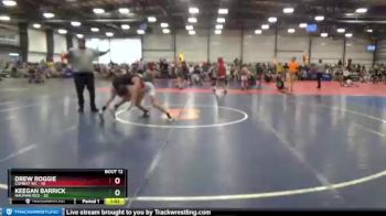 105 lbs Round 4 (6 Team) - Keegan Barrick, Nauman Red vs Drew Roggie, Combat WC