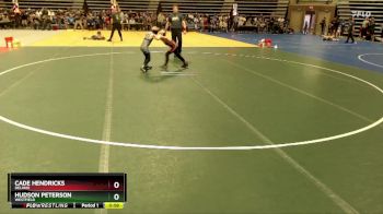 70 lbs Semifinal - Hudson Peterson, Westfield vs Cade Hendricks, Delano