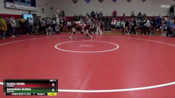 130 lbs Quarterfinal - Savannah Burns, Waukon vs Alissa Engel, Algona