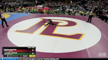 1st Place Match - Kevin Boston, Omaha Central vs Tanner Hosick, Bellevue West