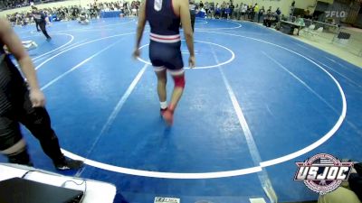 195 lbs Round Of 16 - Guillermo Morales, Dodge City vs Banyan Cook, Norman Grappling Club