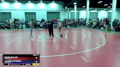 87 lbs Round 2 (8 Team) - Gavin Boller, Michigan vs Camden Runnels, Arkansas