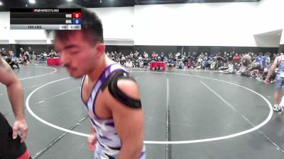 190 lbs Eli Leonard, Wisconsin Red vs Maxim Sherrill, Team Michigan - Blue