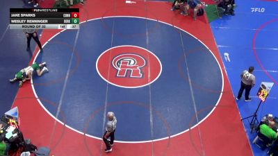 110 lbs Round Of 32 - Jake Sparks, Connellsville vs Wesley Renninger, Berks Catholic