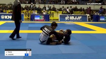 JOHNNY TAMA vs MARCIO ANDRE 2018 World IBJJF Jiu-Jitsu No-Gi Championship