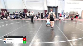 165 lbs Round Of 16 - Braxton Lewis, Virginia Military Institute vs Adam Ortega, The Citadel